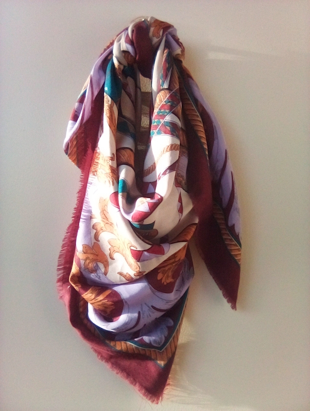 Baroque equestrian Scarf Wrap